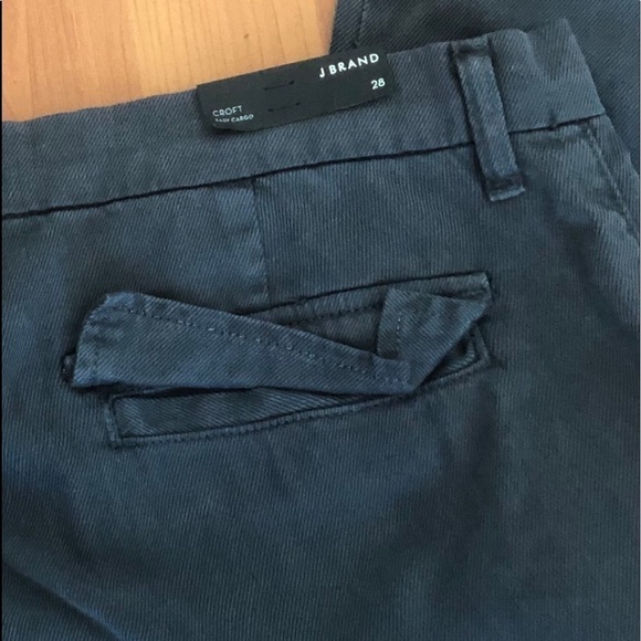 NWT J Brand Croft Easy Cargo Pants Gray Vin Rider - Picture 9 of 16